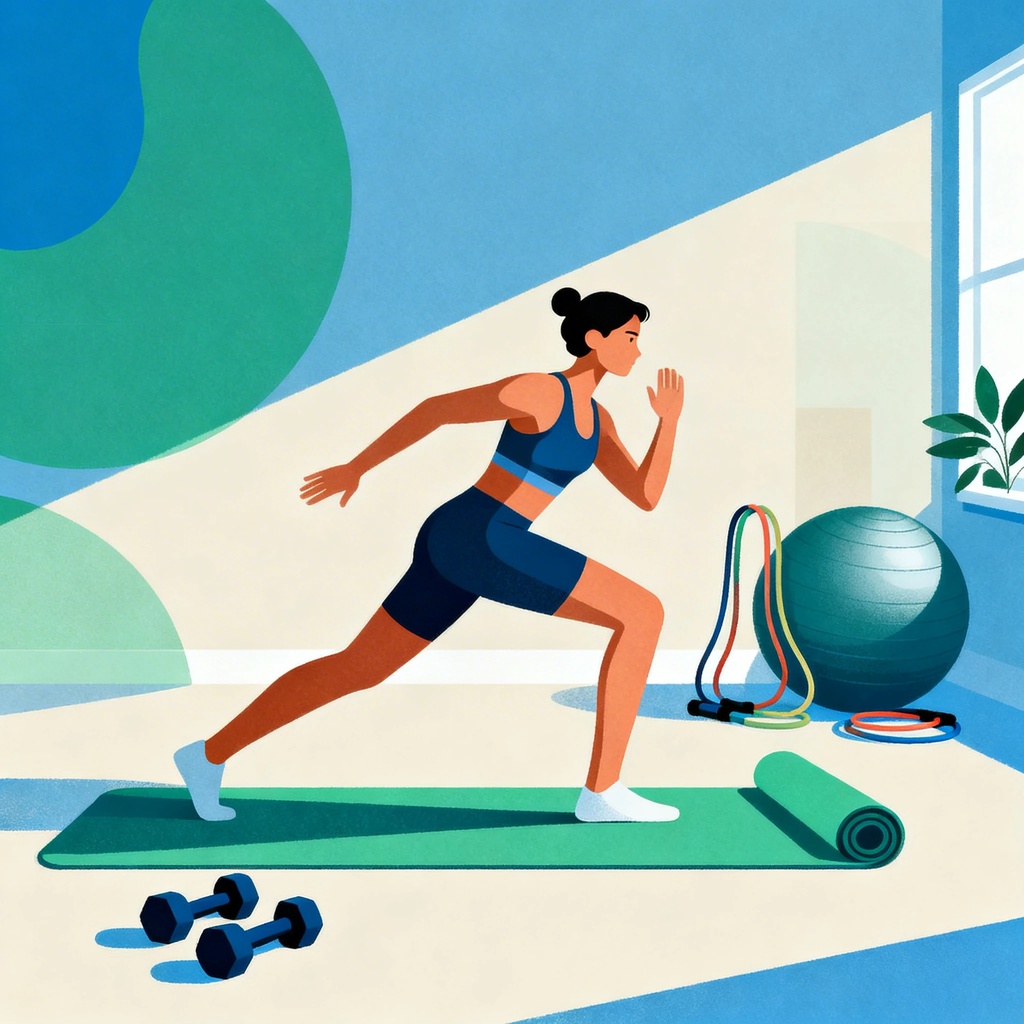 Топ 5 упражнения за домашен фитнес